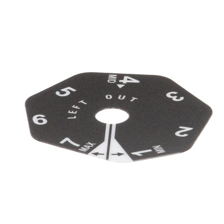 Antunes LEFT HINGE CAM LABEL 1001502